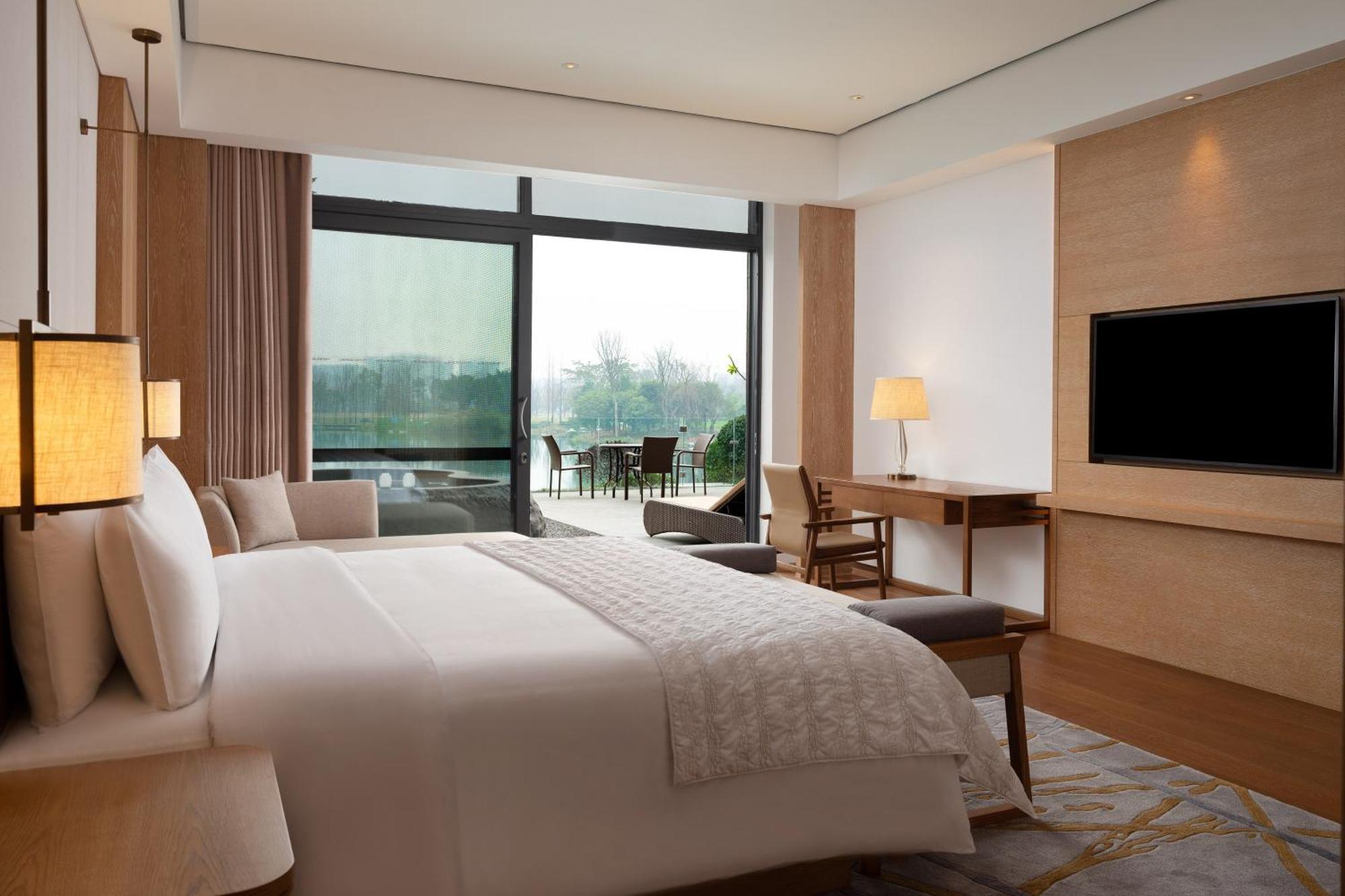 Le Meridien Emei Mountain Resort Gunung Emei Bagian luar foto