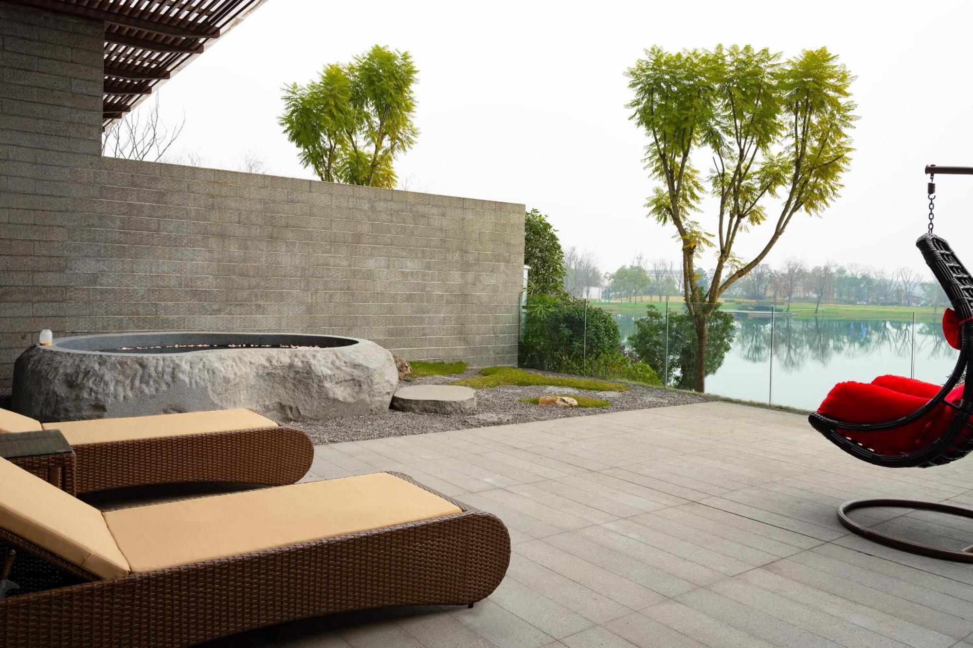Le Meridien Emei Mountain Resort Gunung Emei Bagian luar foto