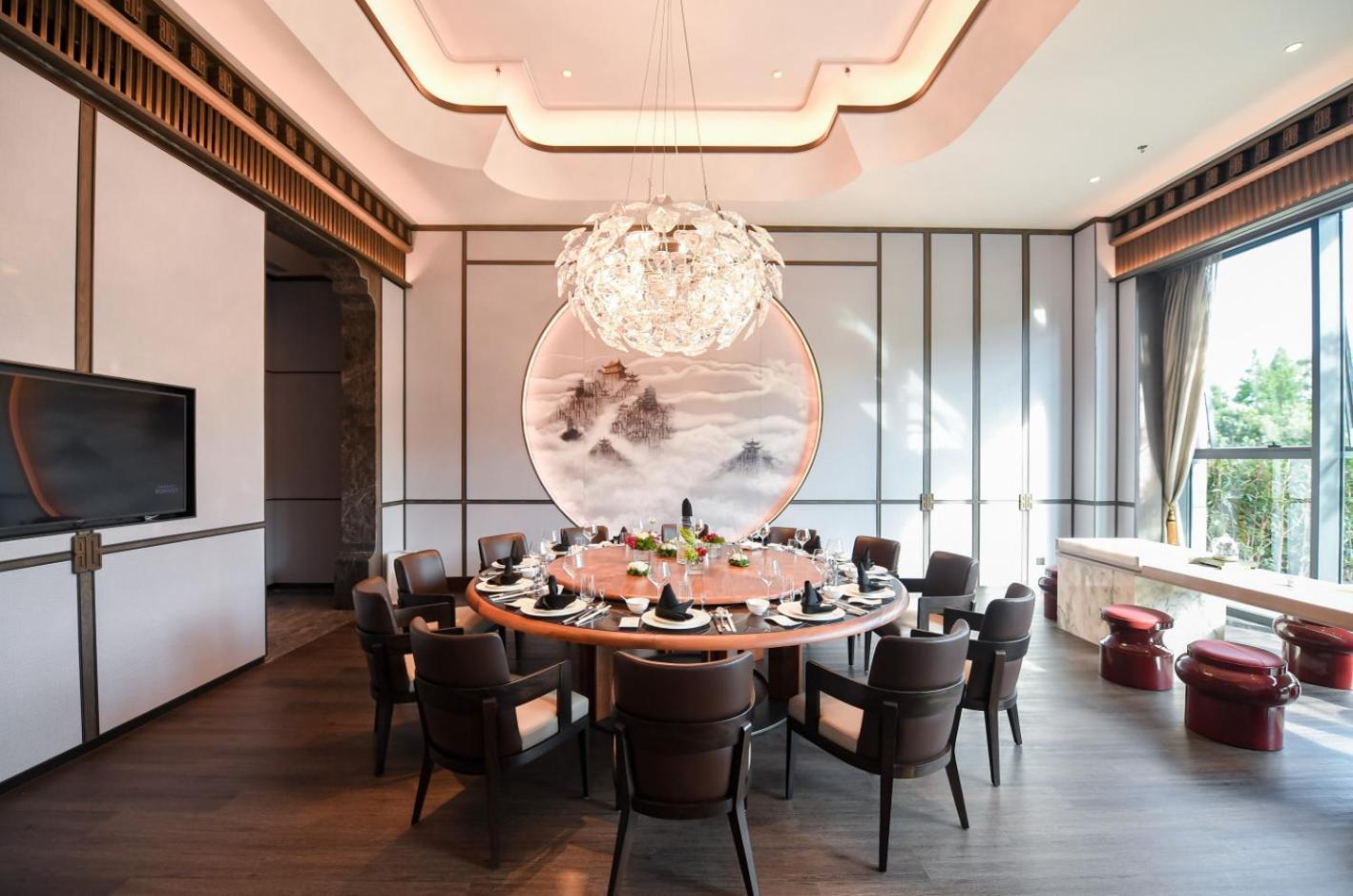 Le Meridien Emei Mountain Resort Gunung Emei Bagian luar foto