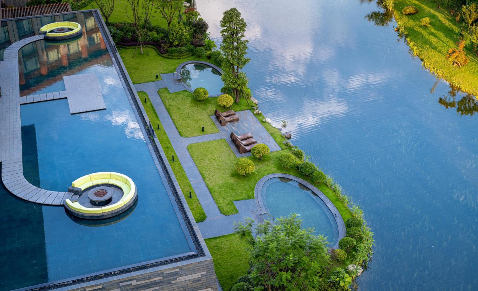 Le Meridien Emei Mountain Resort Gunung Emei Bagian luar foto