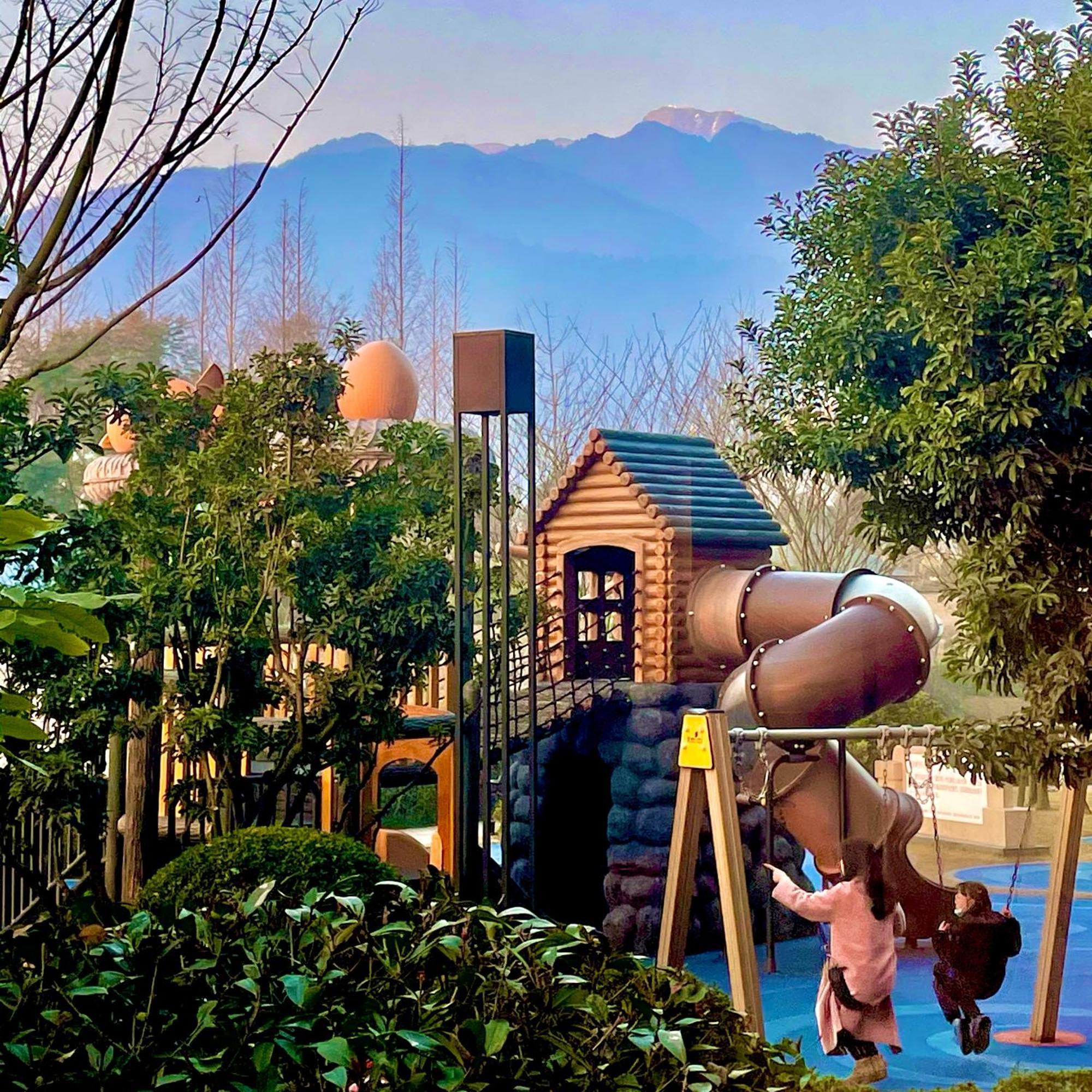 Le Meridien Emei Mountain Resort Gunung Emei Bagian luar foto